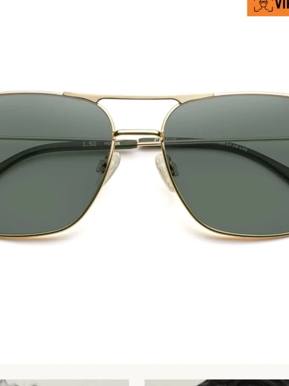 Unisex Caddis Hooper Polarized Aviator Sunglasses - NWOT